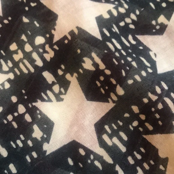 NWT USA Flag patriotic lightweight open kimono tassels OS boho summer cover up - Picture 13 of 15